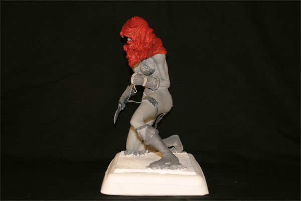 frank cho red sonja statue