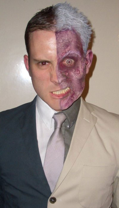 two face costume