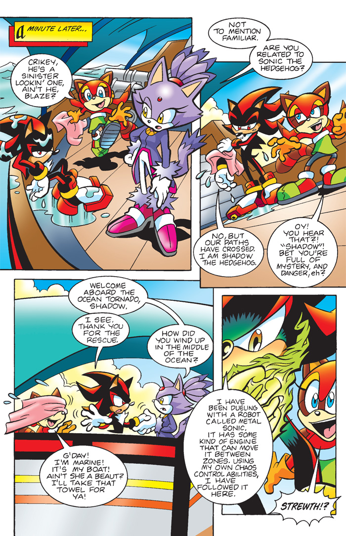 Sonic X: Chaos And Shadow Sagas