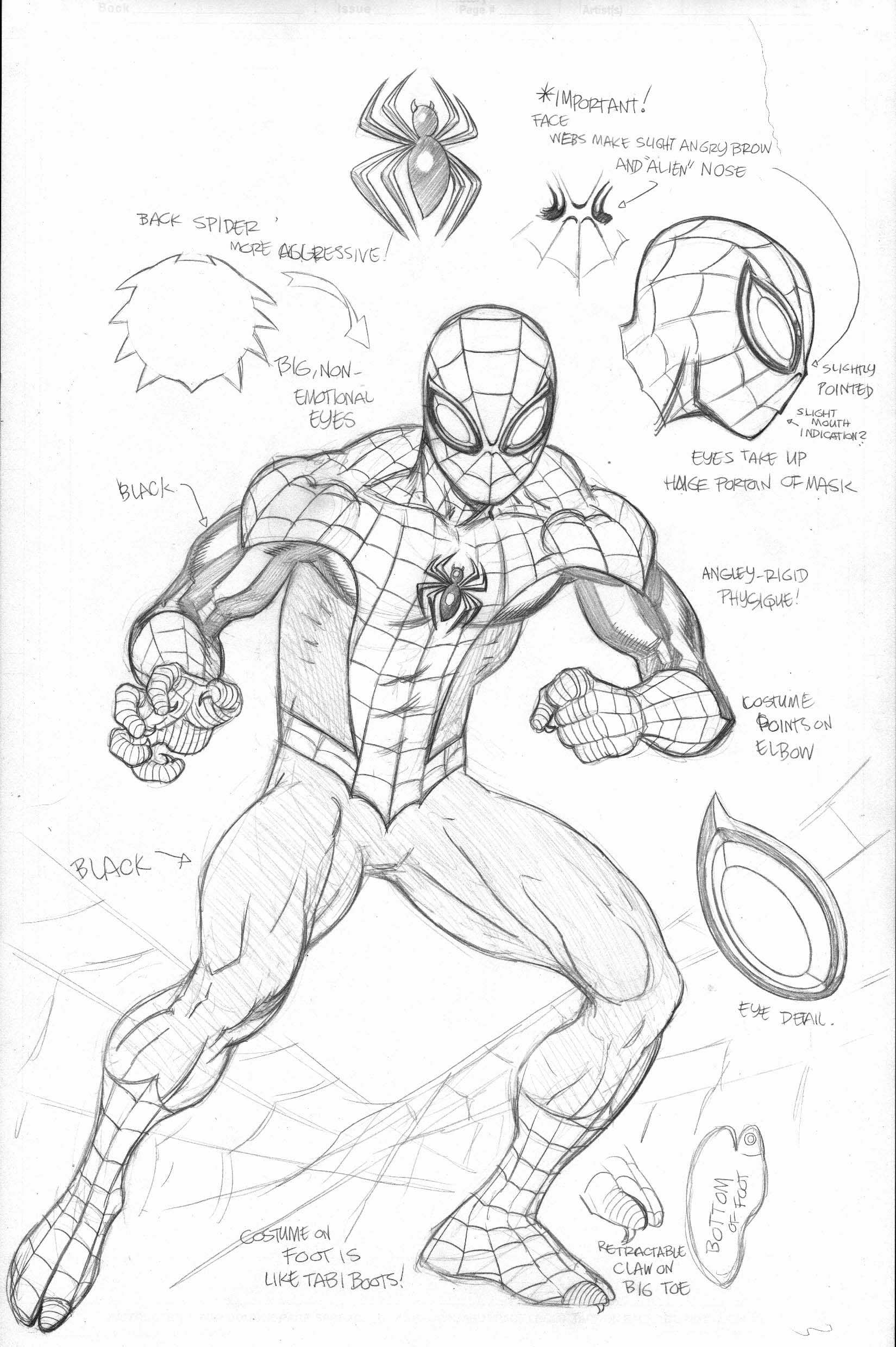 Making plans for a Superior SpiderMan Costume