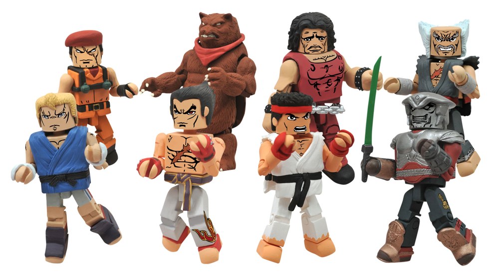 Street Fighter X Tekken Series Minimates Set Of 4