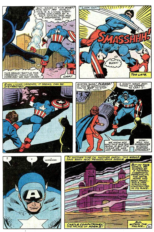 RETRO REVIEW Captain America Annual 6 Summer 1982 MAJOR SPOILERS