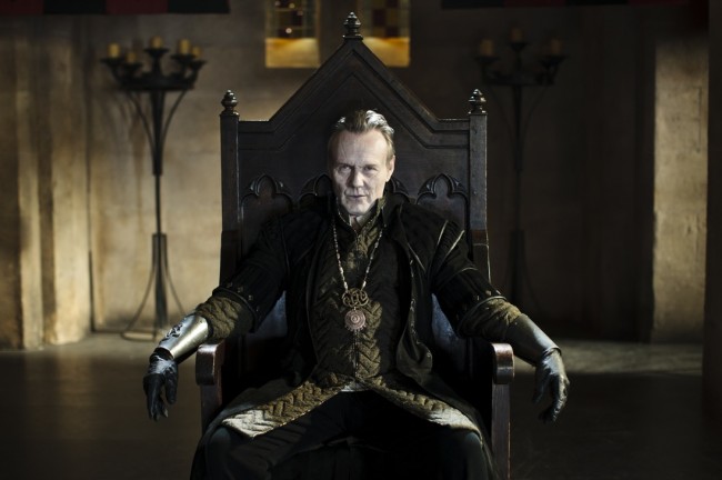 Uther on Throne