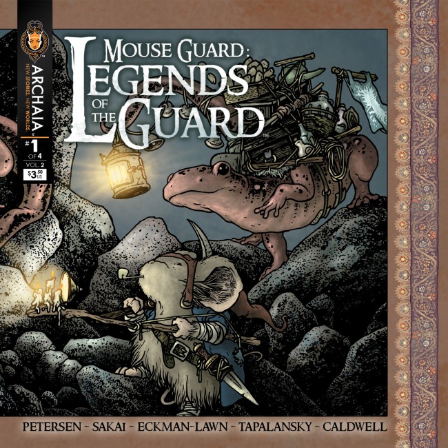 Mouse Guard Legends of the Guard v2 001