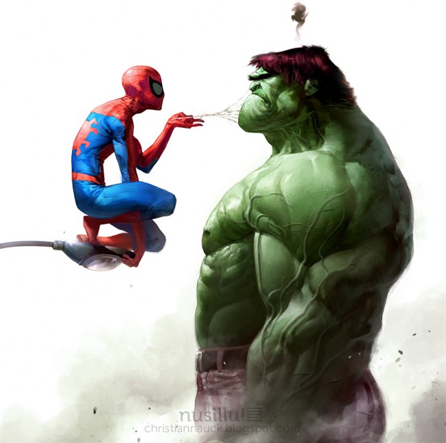 Spider-Man vs Hulk