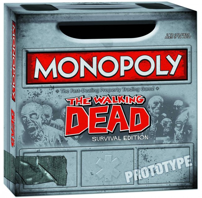 Walking Dead Comic Ed PX Monopoly