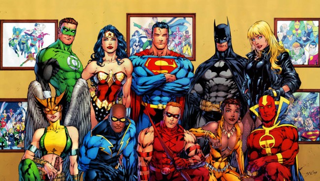 [Meltzer, Brad (w), Benes, Ed (p), & Hope Sandra (i).] "Roll Call.." Justice League Of America Vol. 2 #7 (May 2007), p.27/28, DC Comics Inc.