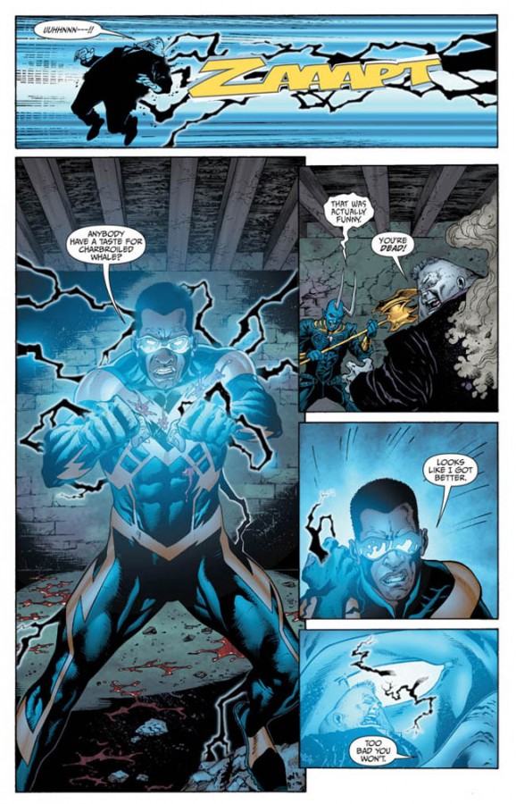 [Andreyko, Mark(w), Rocha, Robson (p), & Albert, Oclair (i).] "Devil In The Details." DC Universe Presents #13 (March 2013), p.9, DC Comics Inc. 