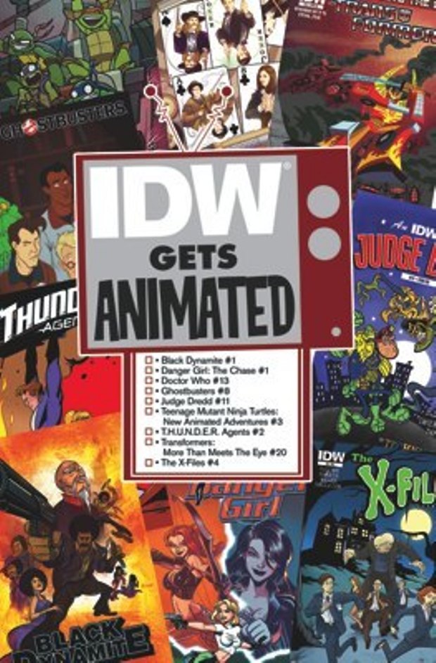 SOLICITATIONS IDW Publishing gets animated in September — Major