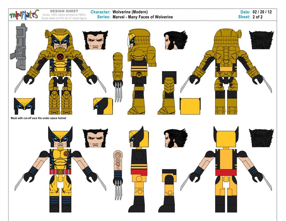 Wolverine Saga - Spacesuit Art