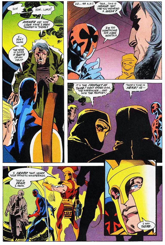 [Isabella, Tony (w), Von Eeden, Trevor (p), and Springer, Frank (i).]  "Black Lightning!" Black Lightning #1 (April 1977), p.2, DC Comics Inc.