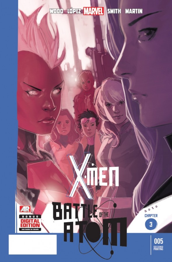 X-Men_5_Second_Printing_Variant