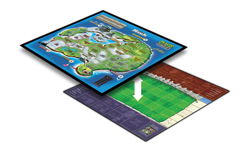 Risk: Plants vs. Zombies, Board Game