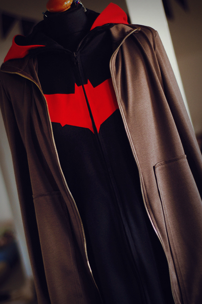 dc red hood hoodie