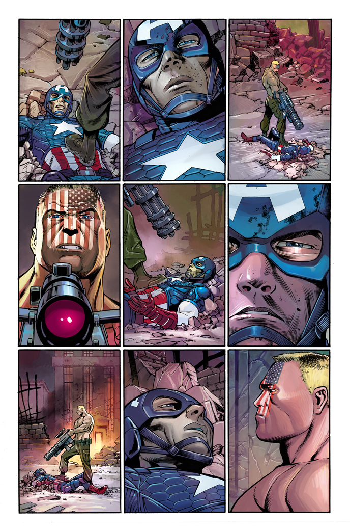 Sneak Peek Captain America Major Spoilers Comic Book Reviews