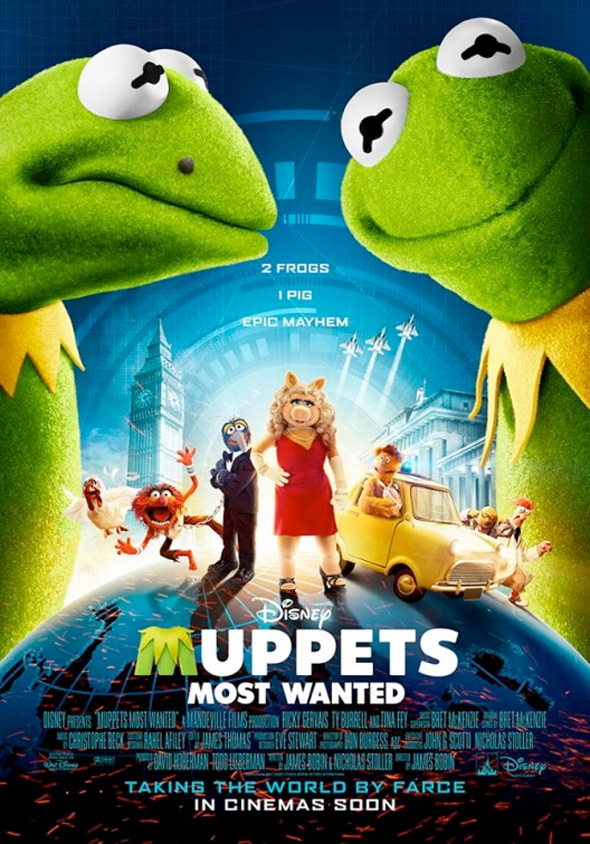 MOVIES New Muppets Most Wanted poster takes world by farce — Major