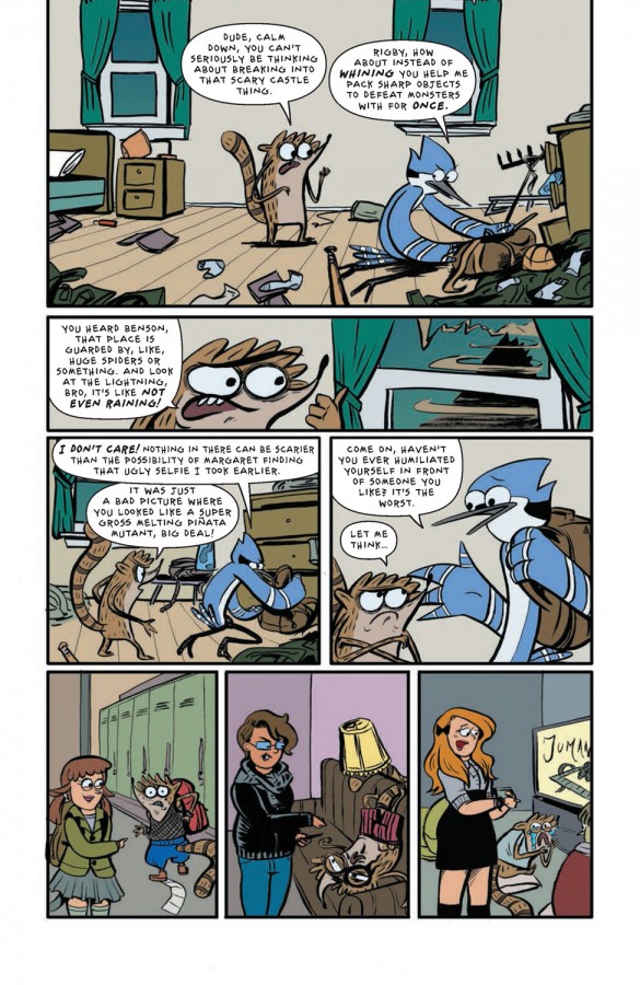 Regular Show #8 Sneak Peek — Major Spoilers — Comic Book Reviews, News