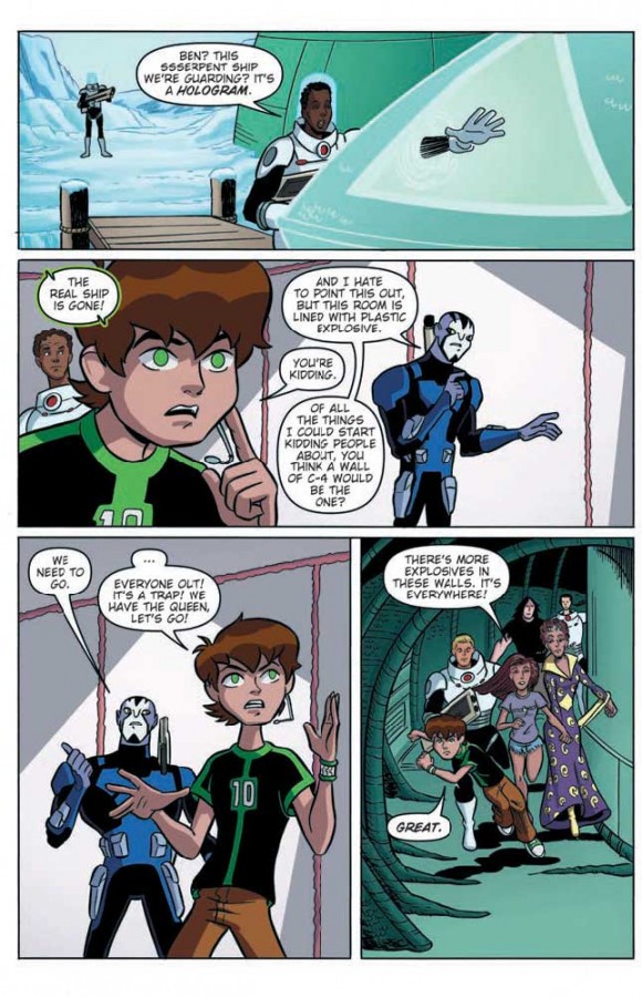 Ben 10 #4 Sneak Peek — Major Spoilers — Comic Book Reviews, News 