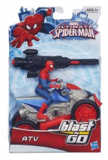 ULTIMATE-SPIDER-MAN-BLAST-N-GO-ATV-In-Pack-A6643