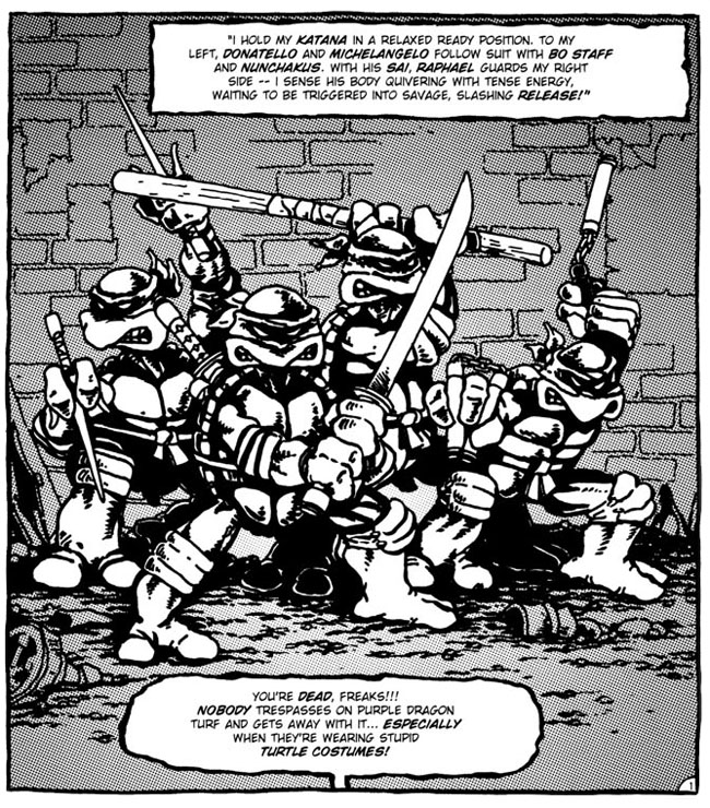 LA STORIA DELLE TEENAGE MUTANT NINJA TURTLES - BACK THEN 1984 