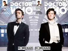 Doctor Who Tenth Doctor and Eleventh Doctor #1 Comickaze Variant