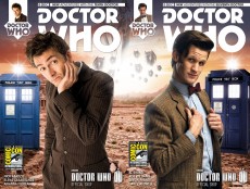 Doctor Who Tenth Doctor and Eleventh Doctor #1 SDCC BBC shop variant