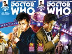 Doctor Who Tenth Doctor and Eleventh Doctor #1 SDCC Diamond variant