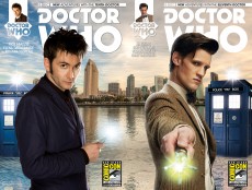 Doctor Who Tenth Doctor and Eleventh Doctor #1 SDCC Titan Comics variant