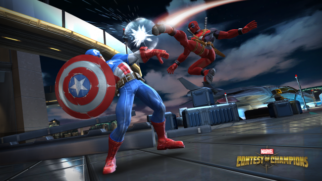 Kabam_MarvelCoC_CaptainAmerica-DeadPool1_PressKit