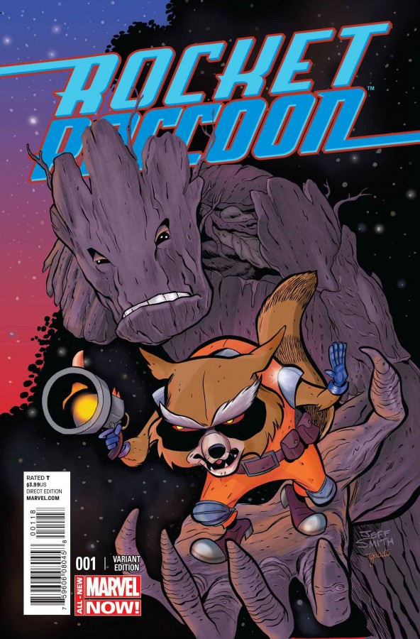 Rocket Raccoon 1 Jeff Smith Variant SDCC Exclusive