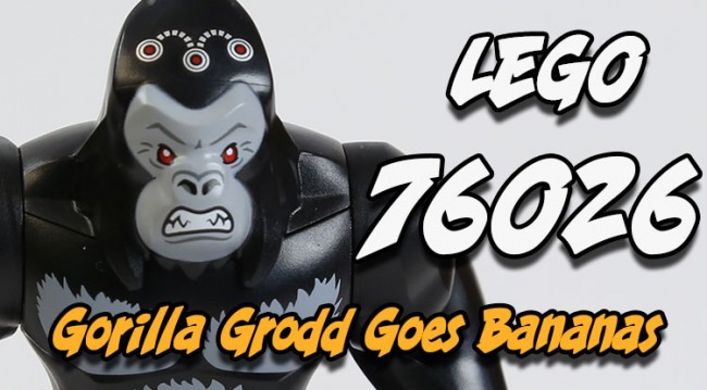 lego superheroes gorilla grodd goes bananas