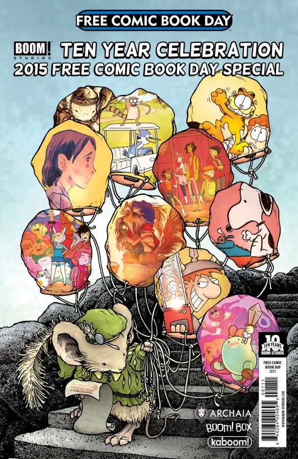 BOOM! Studios Celebrates 10 Years With Its 2015 Free Comic Book Day ...