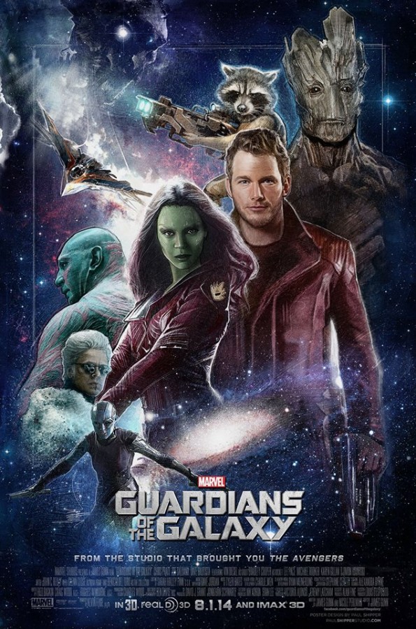 Stunning+GUARDIANS+OF+THE+GALAXY+Poster+Art+by+Paul+Shipper