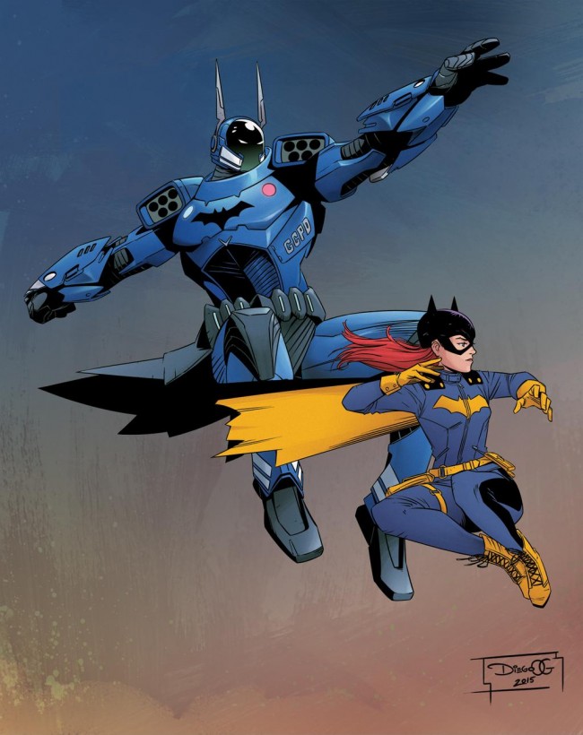 diego Olortegui Batman and Batgirl