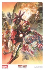 AlexRoss-SDCC 2015 Litho5 IRON MAN