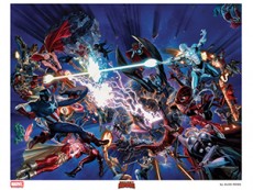 AlexRoss-SDCC 2015 Litho6 SECRET WARS OverSized