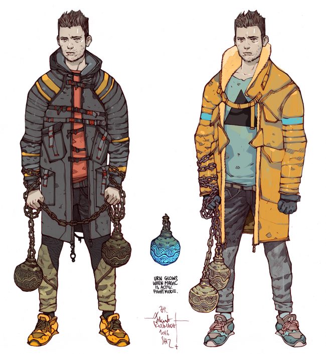 namesake character design