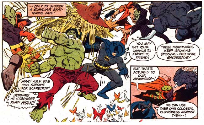 Hulk vs Batman, an opinion