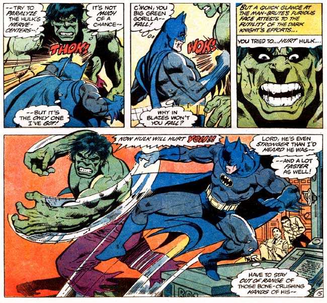 Hulk vs Batman, an opinion