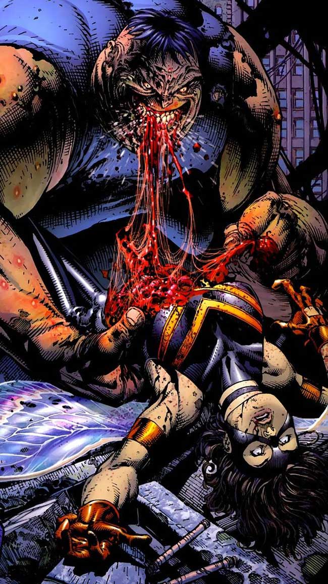 Ten Gruesome Superhero Injuries — Major Spoilers — Comic