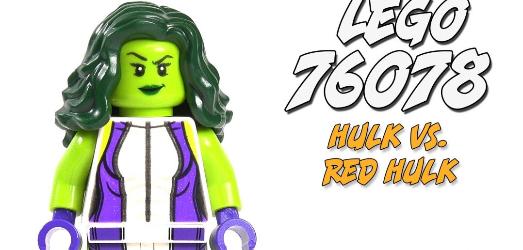 red hulk lego set