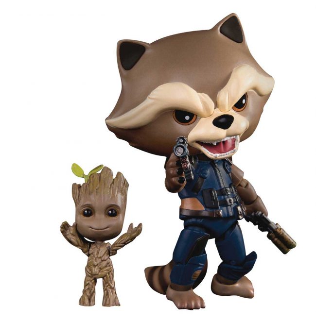 Rocket and Groot