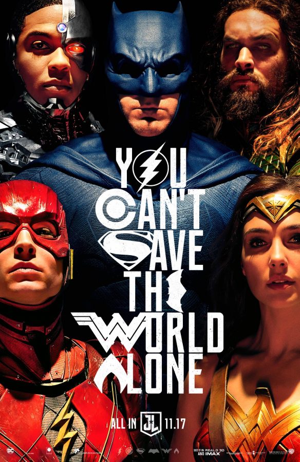 Justice League movie poster