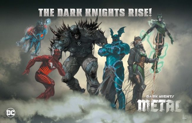 Evil Batmen of the Dark Multiverse Dark Metal