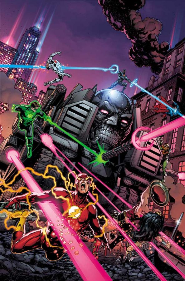 BATMAN: THE MURDER MACHINE #1 cover by Jason Fabok and Brad Anderson