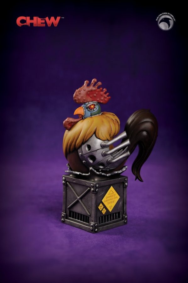 Secret Agent Poyo statue Skelton Crew Studio