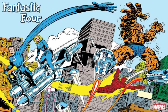 Jack Kirby Fantastic Four Poster