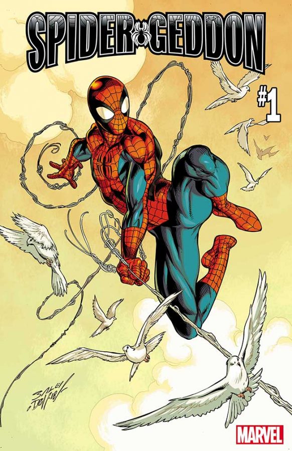 Mark Bagley Spider-Geddon #1 variant cover