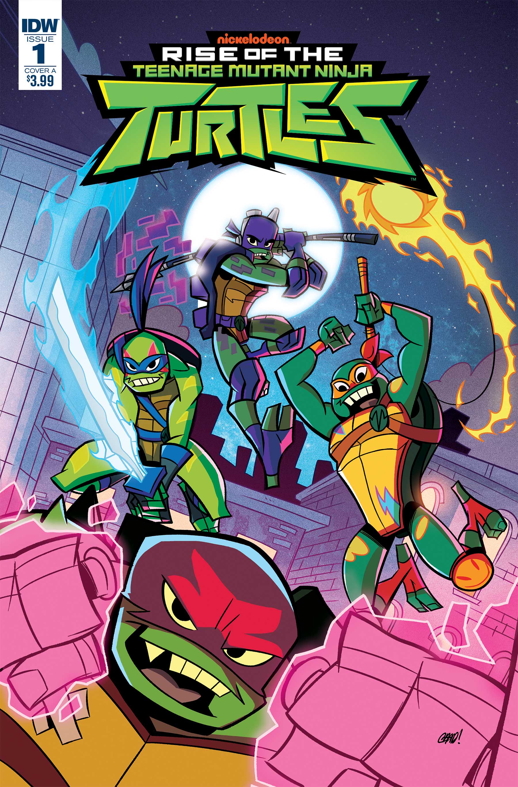 Rise of the tmnt comics