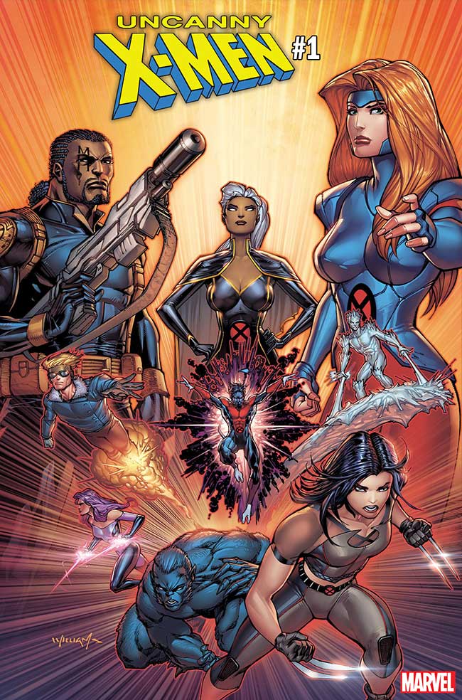 Uncanny X-Men #1 Variant Cover by Scott Williams